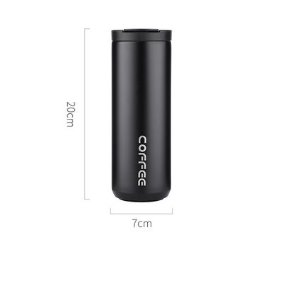350/500ml 304 Acciaio inossidabile Portable Vacuum Isolated Coffee Cup Travel Water Bottle