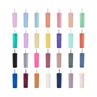 Molti stili di design 16oz bottiglie di plastica per acqua per Tumbler