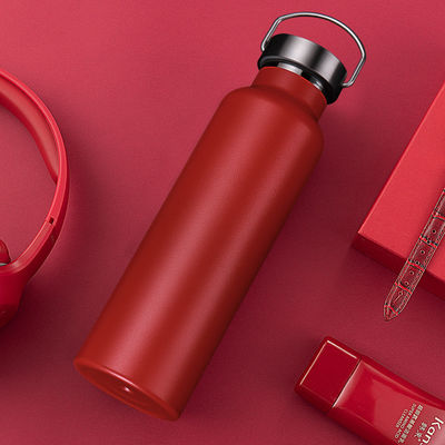500 ml/600 ml/750 ml bottiglia d'acqua in acciaio inossidabile personalizzata per la bottiglia sportiva isolante