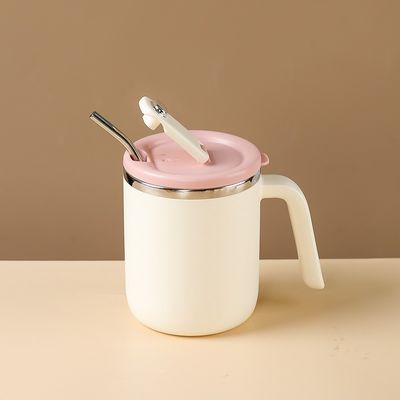 Tazza da caffè in acciaio inossidabile da 500 ml, bocca larga, a prova di perdite, isolante, sostenibile per campeggi
