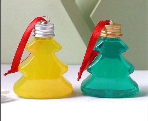Custom 500ml PET plastico Snowman bottiglia di Natale per la decorazione della bevanda personalizzato