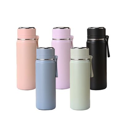 Logo personalizzato Tazza d'acqua in acciaio inossidabile da 500 ml per palestra sportiva impermeabile e isolante