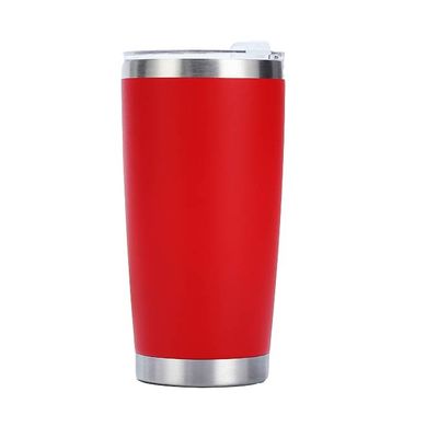 20 oz di vetro isolante a vuoto in acciaio inossidabile a doppia parete con coperchio durevole ed elegante