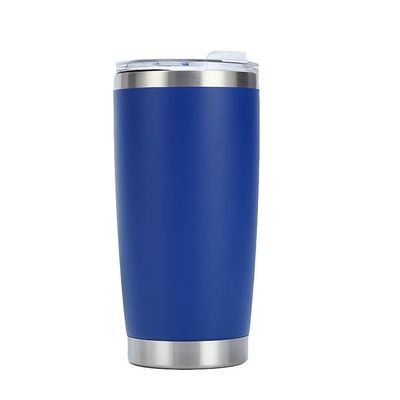 20 oz di vetro isolante a vuoto in acciaio inossidabile a doppia parete con coperchio durevole ed elegante