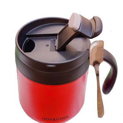 Un' eccellente tazza da caffè per ufficio in acciaio inossidabile impermeabile per il campeggio.