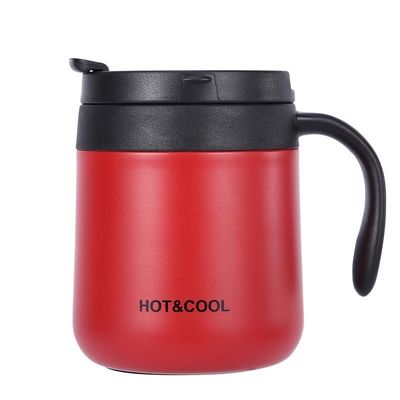 Un' eccellente tazza da caffè per ufficio in acciaio inossidabile impermeabile per il campeggio.