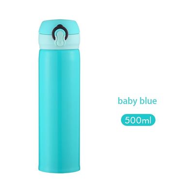 Termo portatile impermeabile bottiglia d'acqua 400ml/500ml Capacità per flaconi a vuoto Termo
