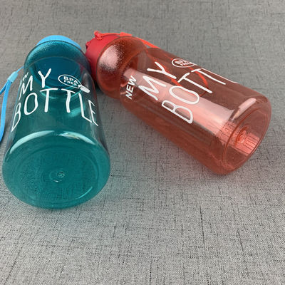 500 ml Coppa di plastica trasparente Eco-friendly Coppa colorata con rivestimento anticorrosione