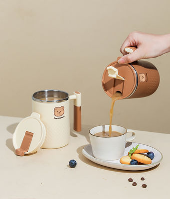 Tazza di caffè in acciaio inossidabile 304 Tazza di caffè inossidabile sostenibile 450 ml Tazza isolante impermeabile per studenti