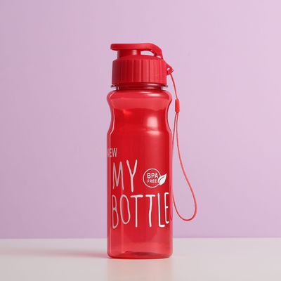 Bottiglie d'acqua di plastica da 500 ml in ingrosso Tazze portatili trasparenti per articoli immagazzinati
