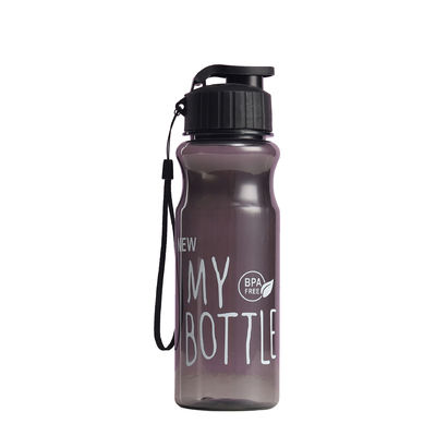 480ml Coppa di palestra creativa matta senza BPA 500ml bottiglie di plastica sportiva per bevande all'aria aperta