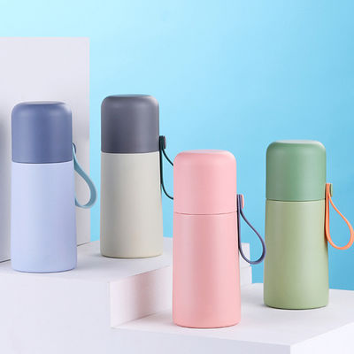 280ml/500ml 304acciaio inossidabile semplice portatile mini proiettile termoflesso con corda