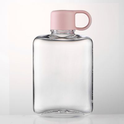 Logo personalizzato accettabile 500ml 360ml Rectangle forma quadrata bottiglie d'acqua per sport all'aria aperta