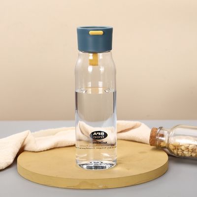 550ml Bpa Libero Capo di plastica a prova di perdite Riutilizzabile Bevande Tritano Bottiglia d'acqua Ideale per la corsa