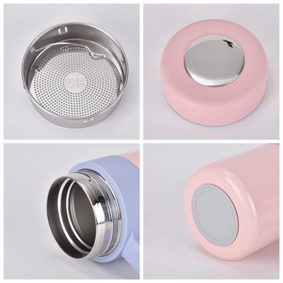 Logo personalizzato Tazza termo in acciaio inossidabile da 500 ml per bevande calde e fredde e viaggi eco-compatibili