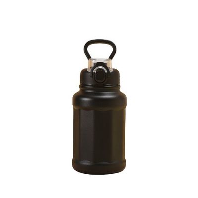 Sport all'aria aperta Tazza termo aspirata in acciaio inossidabile con 700 ml di grande capacità e paglia