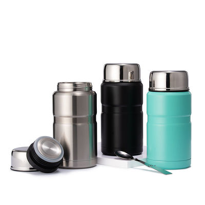 Scatola da pranzo a vuoto isolante in acciaio inossidabile da 750 ml per la protezione dell' ambiente