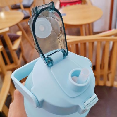Colore gradiente Grande capacità Tazza d'acqua ghiacciata Tazza di paglia Ideale per avventure all'aria aperta