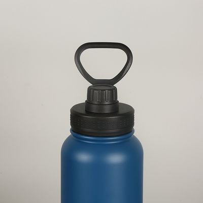 Bottiglie sportive isolanti a vuoto portatili in acciaio inossidabile 1000 ml con maniglie