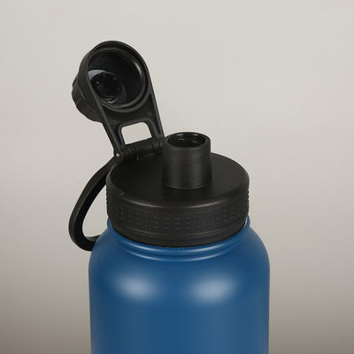 Bottiglie sportive isolanti a vuoto portatili in acciaio inossidabile 1000 ml con maniglie