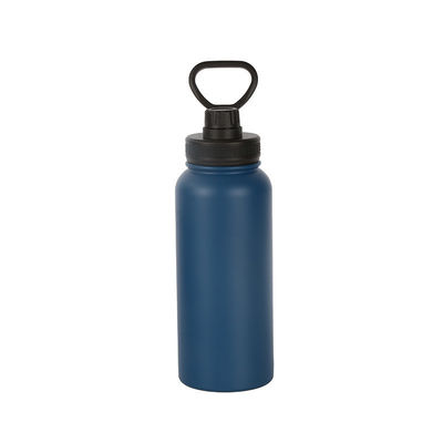 Bottiglie sportive isolanti a vuoto portatili in acciaio inossidabile 1000 ml con maniglie