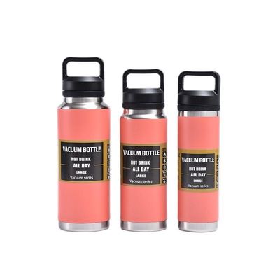 Bottiglia termica personalizzata da 36 oz con coperchio a doppia parete di acciaio inossidabile a prova di perdite