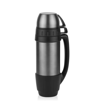 Tazza d'acqua fitness portatile in acciaio inossidabile per sport