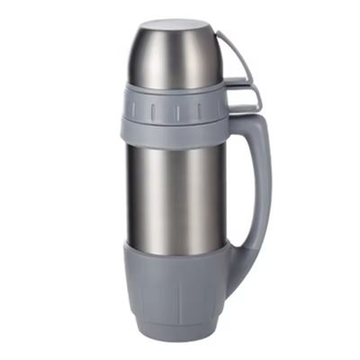 Tazza d'acqua fitness portatile in acciaio inossidabile per sport