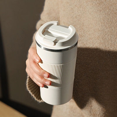 Coppa di vuoto a doppia parete in acciaio inossidabile 380 ml/510 ml per viaggi isolati e caffè caldo