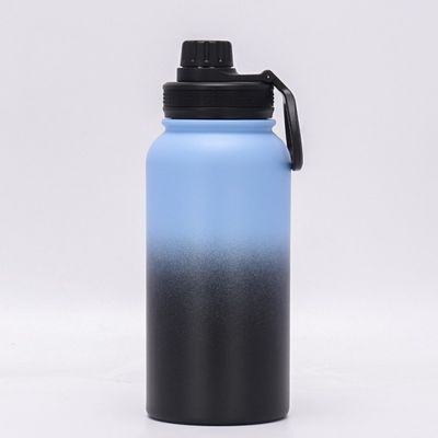 Flasca a vuoto 1000 ml Bottiglia d'acqua in acciaio inossidabile di grande capacità per esterni e spiaggia