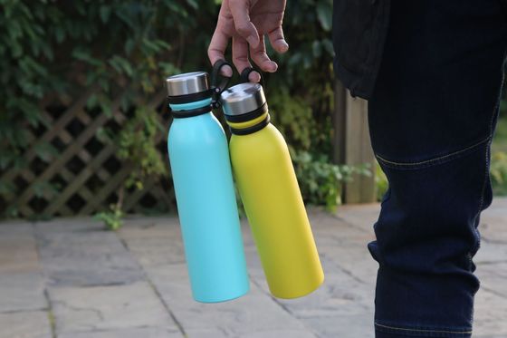 Bottiglia termica in acciaio inossidabile a doppio isolamento da 400 ml per logo personalizzato e unisex