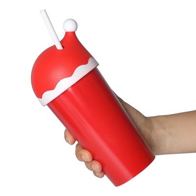20 OZ tazze di caffè di Natale 600 ml di lusso logo personalizzato novità tazza di paglia per Natale