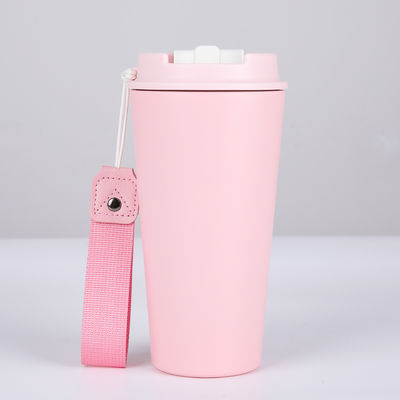 Tazza di caffè colorata personalizzata portatile 350ml/500ml Regalo per studenti Stile di design moderno