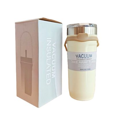 Colorato personalizzato Bottiglia isolante diretta Acciaio inossidabile Tazza da viaggio all'aperto 550ml/710ml