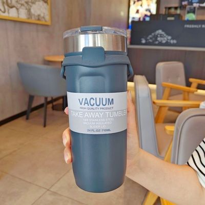 Colorato personalizzato Bottiglia isolante diretta Acciaio inossidabile Tazza da viaggio all'aperto 550ml/710ml
