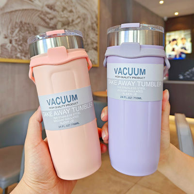Colorato personalizzato Bottiglia isolante diretta Acciaio inossidabile Tazza da viaggio all'aperto 550ml/710ml