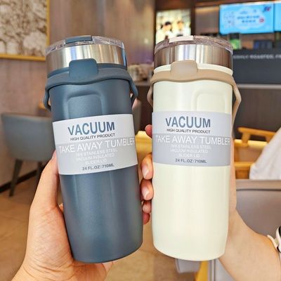 Colorato personalizzato Bottiglia isolante diretta Acciaio inossidabile Tazza da viaggio all'aperto 550ml/710ml