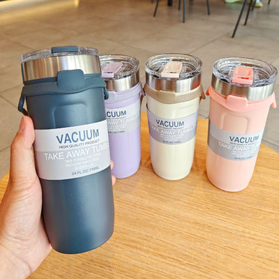 Colorato personalizzato Bottiglia isolante diretta Acciaio inossidabile Tazza da viaggio all'aperto 550ml/710ml