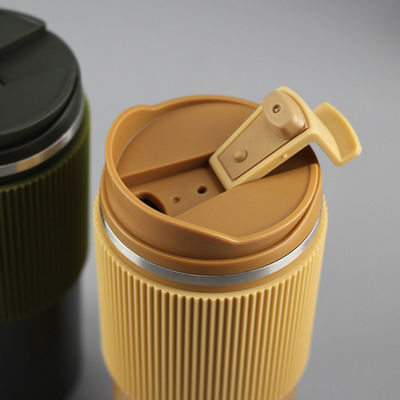 Tazza da caffè in acciaio inossidabile isolato portatile da 450 ml