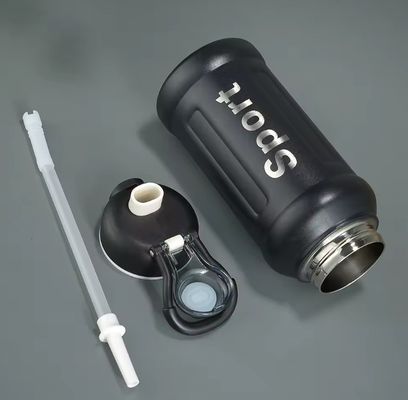 Coppa retta Coppa isolante in acciaio inossidabile 850ml Grande capacità per viaggi all'aria aperta