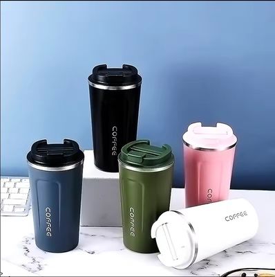 Tumbler Eco-friendly Acciaio inossidabile Viaggio Tazza da caffè Vaso isolante Tazza riutilizzabile