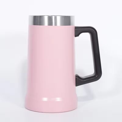 Doni d'affari 710ml grande capacità Custom Sport 304 Acciaio inossidabile Tazza d'acqua con manico