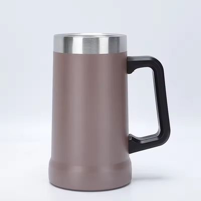 Doni d'affari 710ml grande capacità Custom Sport 304 Acciaio inossidabile Tazza d'acqua con manico