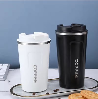 LID Eco-friendly Double Walled in acciaio inossidabile Travel Coffee Mug Vacuum Isolato Reusable Coffee Tumbler Cup