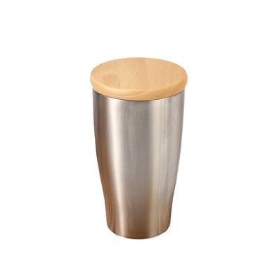 Bottiglia aspiratrice in acciaio inossidabile Tazza da ufficio maschile con coperchio e logo personalizzato