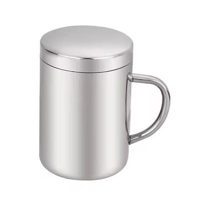 Tazza da caffè in acciaio inossidabile 304 Eco-friendly Travel Tumbler Drinking Cup With HANDGRIP
