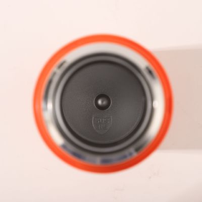 Coppa dritta 316 in acciaio inossidabile Coperchio a molla Bottiglia termica portatile con filtro del tè