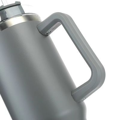 40oz Sublimazione Viaggio tazza di caffè con maniglia in polvere rivestita in acciaio inossidabile Tumbler