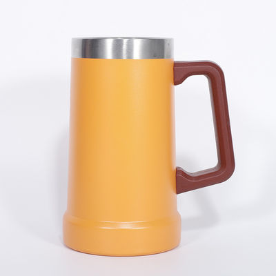 24 oz aspirapolvere a doppia parete 304 in acciaio inossidabile tazza da caffè con maniglia ideale per la vita quotidiana