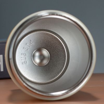 500 ml tazze da caffè in acciaio inossidabile con tappo con logo personalizzato tazze da bere e paglia per alimenti